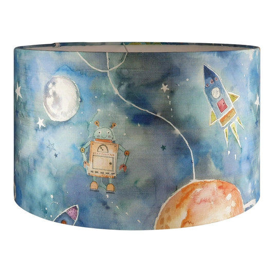 Childrens lampshade - Blue Crocus Textiles