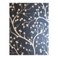 Embroidered Tree Lampshade - Blue Crocus Textiles