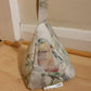 Handmade Pyramid Doorstop - Blue Crocus Textiles