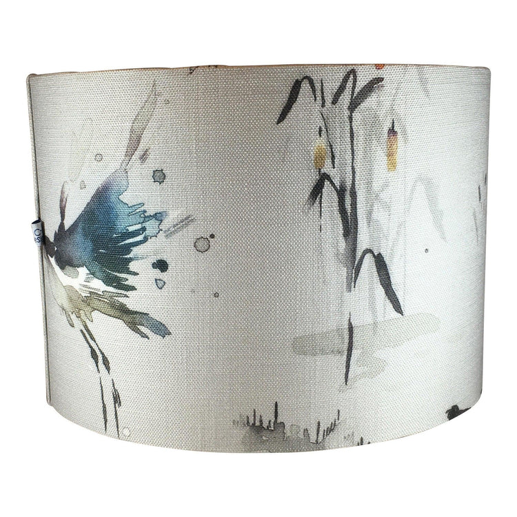 Viewamoon Bird Drum Lamp Shades 13.58 Top x 13.58 Bottom x 8.27 Bow  Medium Lamp Shades Polyester Fabric Easy Clean Lamp Shade Cover,A Practical  Gift for Family and Friends 