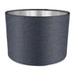 Charcoal Fabric Lampshade - Blue Crocus Textiles