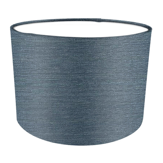 Aqua Fabric Lampshade - Blue Crocus Textiles