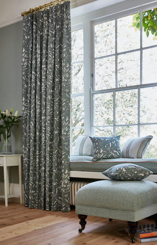 Made to Measure Curtains With a Hand Sewn Finish - Blue Crocus Textiles