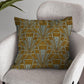 Art Deco Cushion - Blue Crocus Textiles