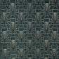 Art Deco Cushion - Blue Crocus Textiles