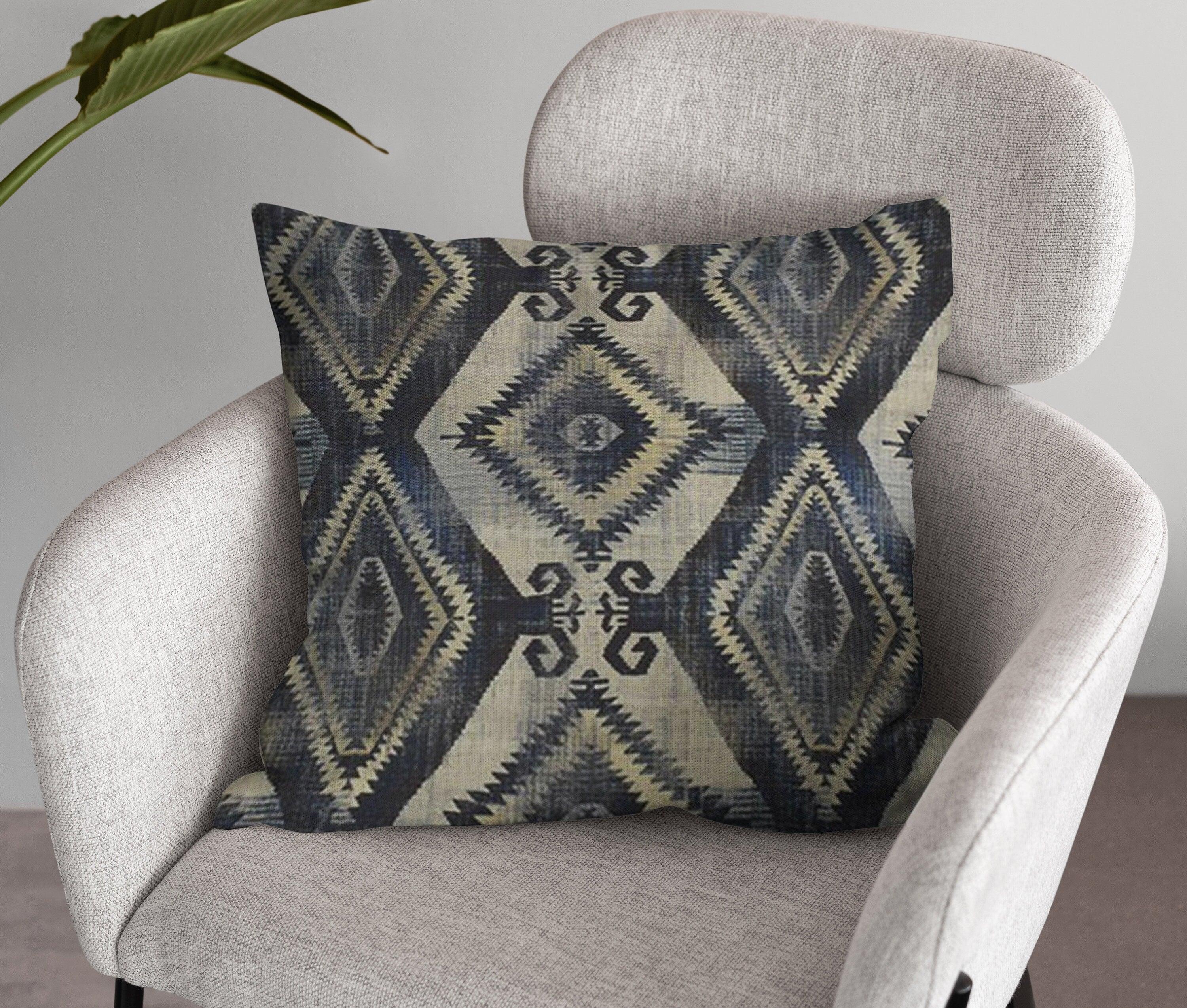 Large Santa Cruz Cushion - Indego - Handmade Lampshade by Blue