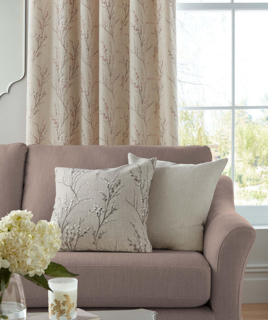 Laura Ashley Pussy Willow Made to Measure Bespoke Handcrafted Curtains - Blue Crocus Textiles