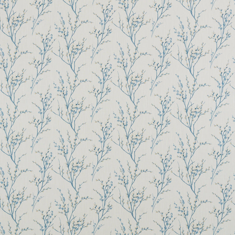 Laura Ashley Pussy Willow Off White Seaspray - Blue Crocus Textiles