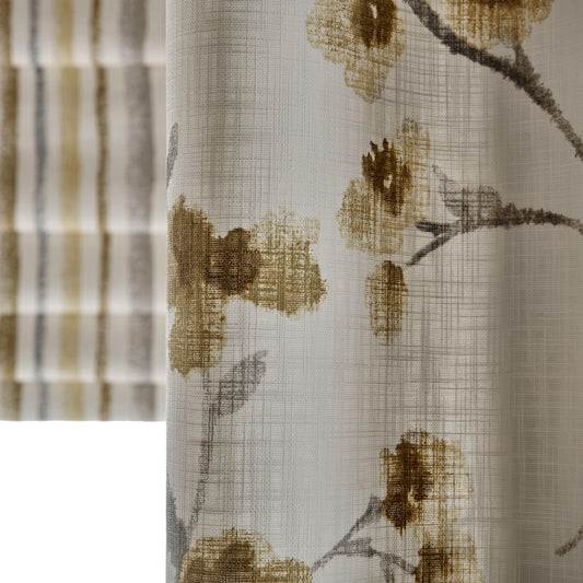 Luxury Made to Measure Curtains - como -fryetts - Blue Crocus Textiles