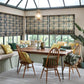 Made to Measure Roman Blind with a Hand Stitched Finish - Blue Crocus Textiles