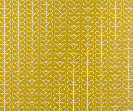 Orla Kiely Linear Stem Fabric Dandelion - Blue Crocus Textiles