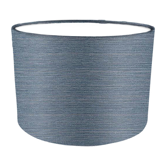 Pacific Fabric Lampshade - Blue Crocus Textiles