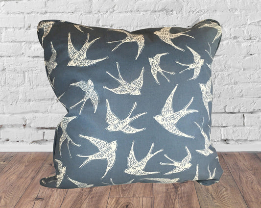 Pillow Cover - Blue Crocus Textiles