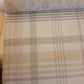 Roman blinds handcrafted made to measure linded fabric Melrose tartan by Porter stone - Blue Crocus Textiles