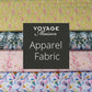 Voyage Maison 100% Cotton Poplin Dress Fabric - Blue Crocus Textiles